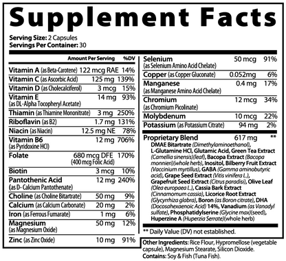 Women's Brain & Focus Cognition Formula